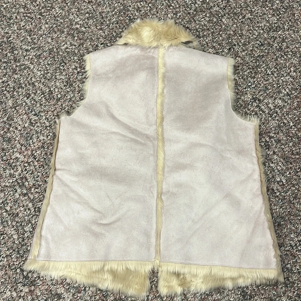 Ann Taylor Reversible Shearling Fur Vest - Picture 5 of 5